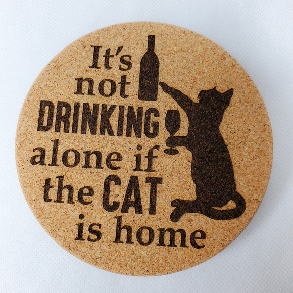 Its Not Drinking Alone If The Dog Is Home Coasters - Picture 7 of 7